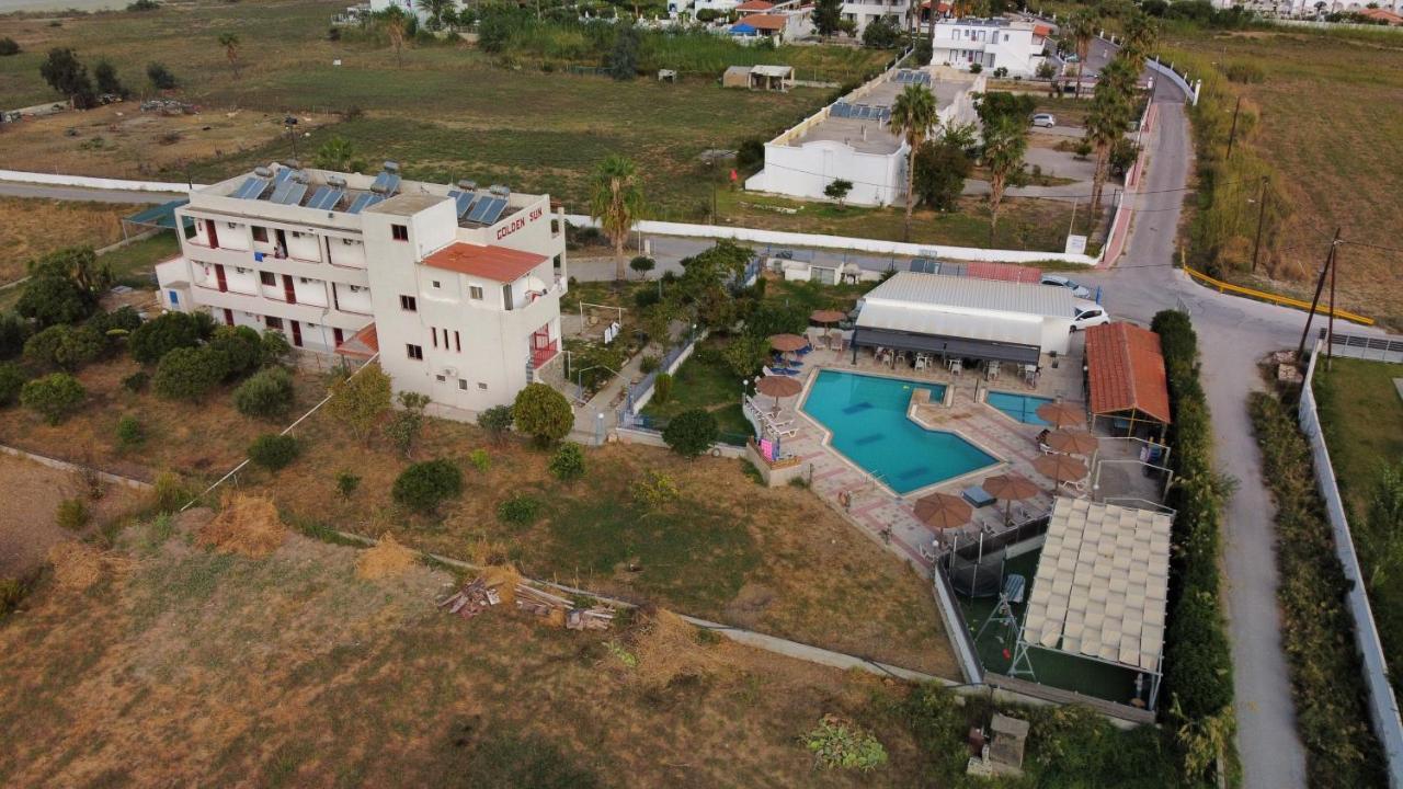 Golden Sun Aparthotel Tigkaki  Bagian luar foto